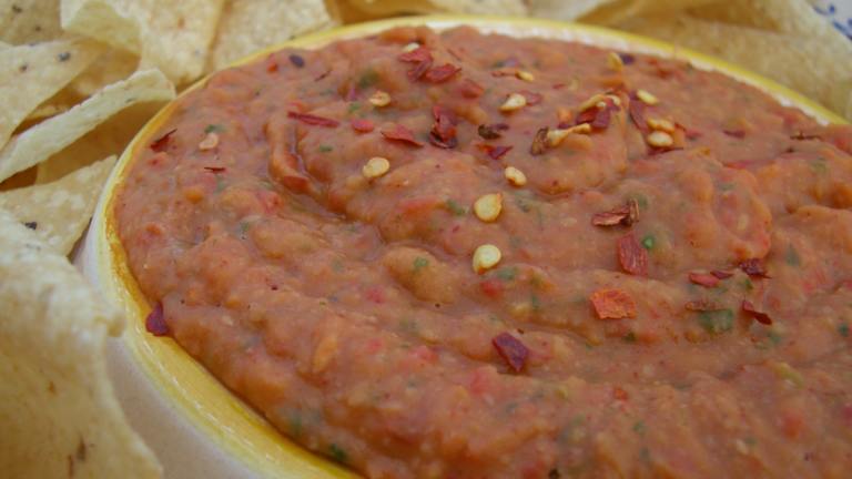 White Bean and Roasted Red Pepper Dip Created by ChefLee