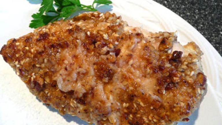 Pecan-Crusted Chicken Created by Outta Here