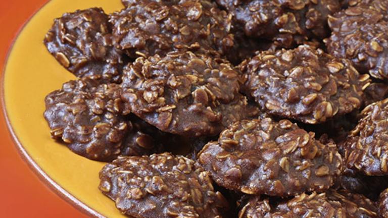 No Bake Cookies Made With Chocolate Chips created by Christina Ann-Marie