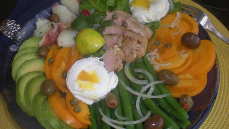Grilled Tuna Salad Nicoise Created by gemini08