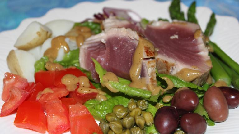 Grilled Tuna Salad Nicoise created by Jostlori