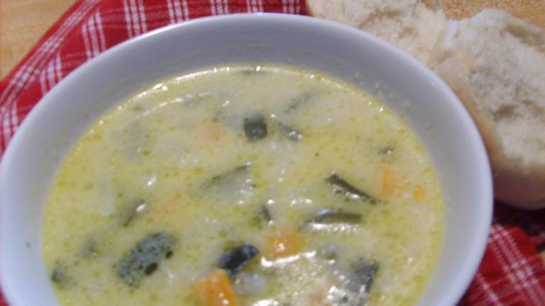 Jodee's Zucchini Soup created by Chef on the coast