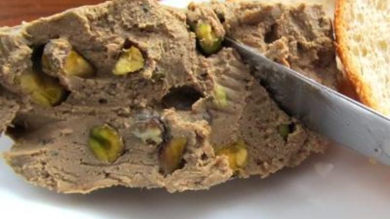 Chicken Liver Paté With Port Wine and Pistachios created by K9 Owned