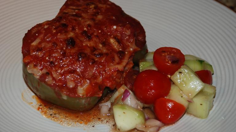 Jasmine Rice-Stuffed Bell Peppers created by carmenskitchen