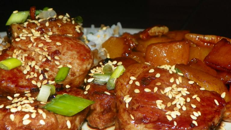 Orange Teriyaki Pork created by Baby Kato