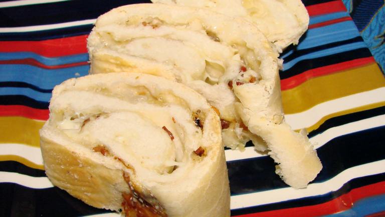 Swiss Onion Spiral Bread Created by Boomette
