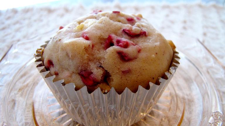 White Chocolate Cranberry Muffins Created by loof751