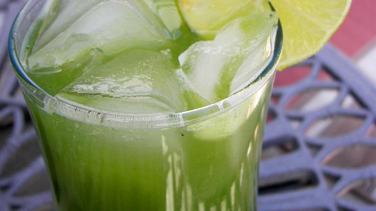 Mean Green Cucumber Juice created by Baby Kato