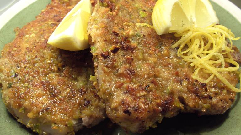 Pistachio Crusted Pork Chops Created by JustJanS
