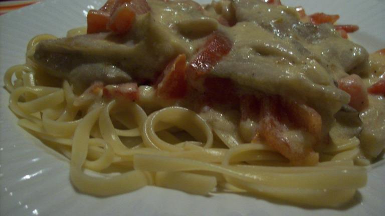 Pasta With Oyster Mushrooms created by Jostlori