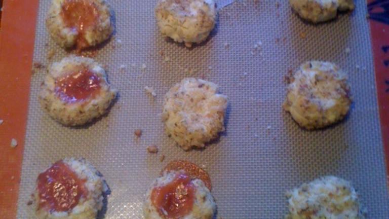 Sugar-Free Strawberry Thumbprint Cookies created by RecipeJunkie8