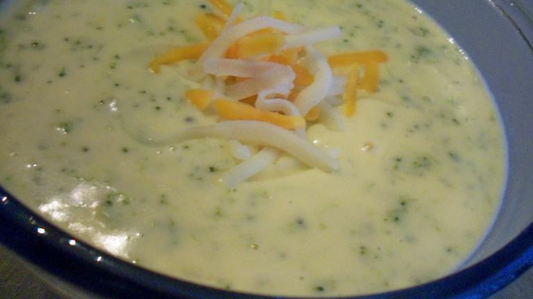 Broccoli Cheddar Soup created by Parsley