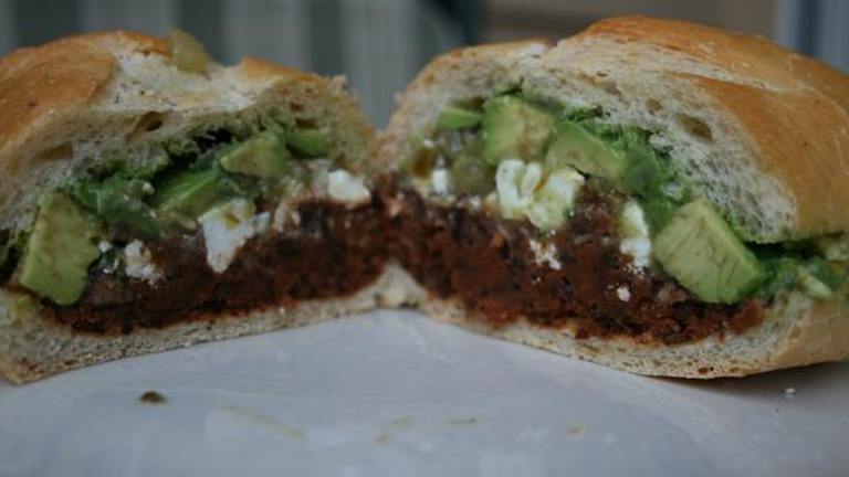 Tortas (Black Beans Chorizo Subs) created by Engineer in the Kit