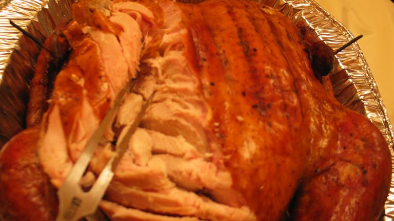 Brined, Herb Grilled Turkey Created by jcwainc