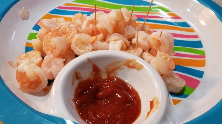 Perfect Boiled Shrimp and Cocktail Sauce Created by Oliver1010