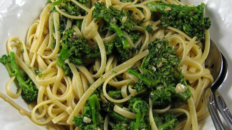 Broccoli With Linguine created by dianegrapegrower