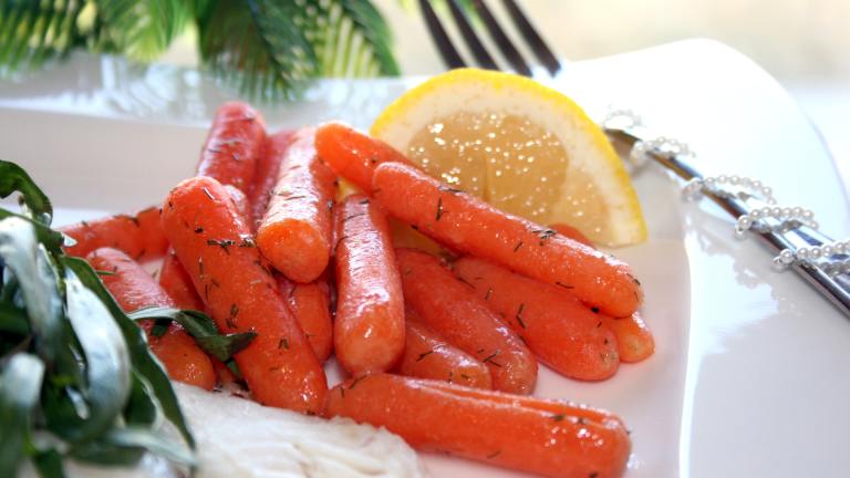 Baby Carrots With Dill Butter Created by Tinkerbell