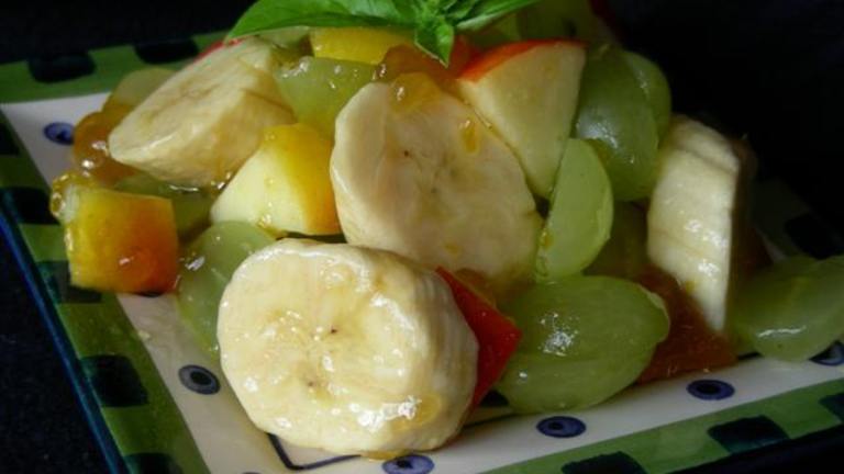 Banana Split Fruit Salad Created by kiwidutch