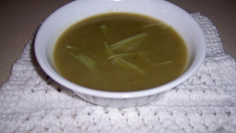 Celery and Potato Soup Created by Muddyboots