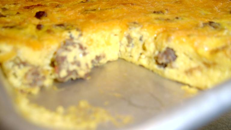 Sausage Egg Casserole Created by Doxie lover in the 