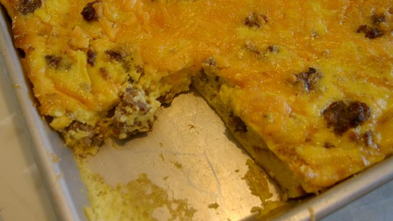 Sausage Egg Casserole Created by Doxie lover in the 