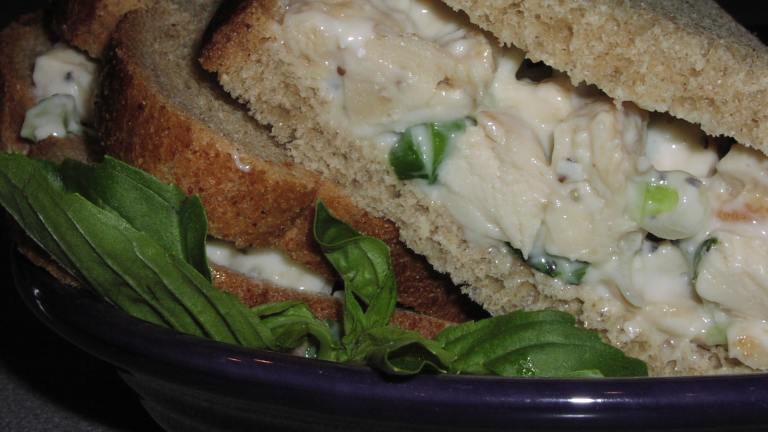 Parmesan Chicken Salad Sandwiches Created by teresas