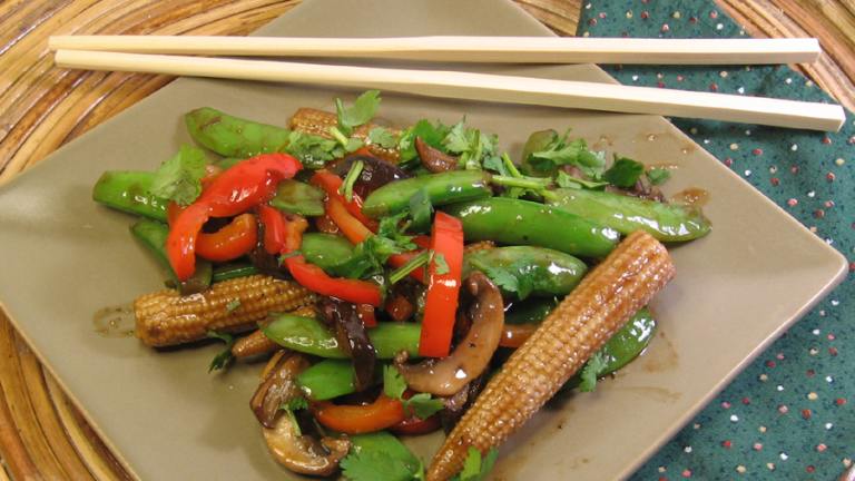 Thai Stir-Fried Vegetables Created by dianegrapegrower