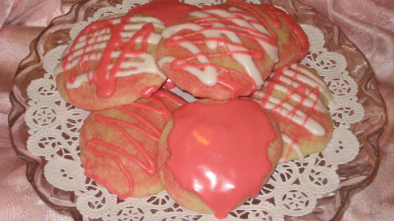 Pink Sweeties (Pretty Pink Almond Cookies) created by ddav0962