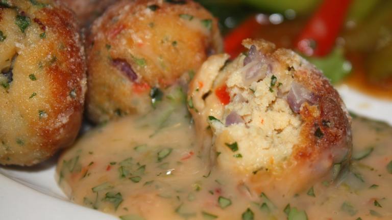 Thai Fish Balls With Chilli and Lime Mayonnaise Created by Jubes