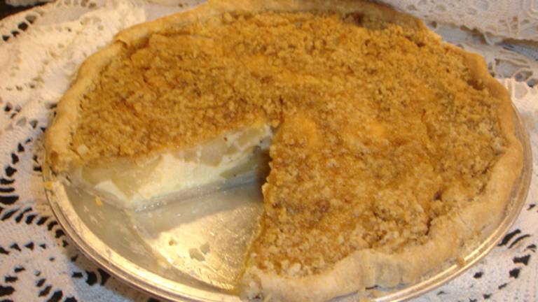 Apple-Buttermilk Custard Pie created by BakinBaby