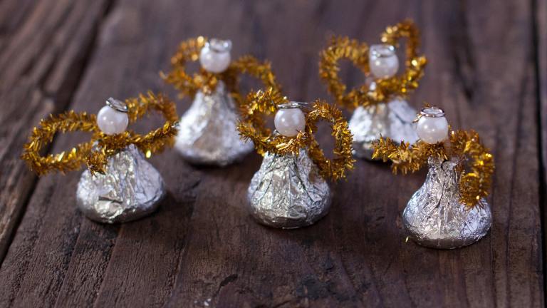 Christmas Angel Hershey Kiss Ornament Craft Recipe - Food.com
