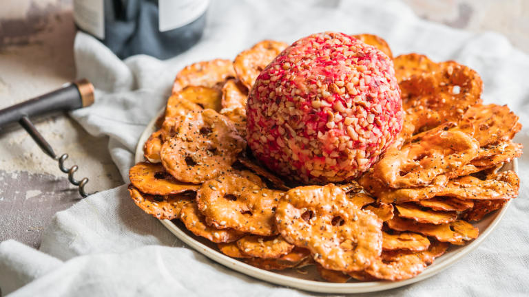 Port Wine Cheese Ball created by alenafoodphoto