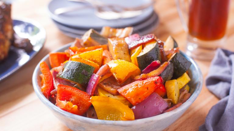 Grilled Vegetable Salad created by DianaEatingRichly