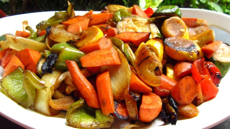 Grilled Vegetable Salad Created by gailanng