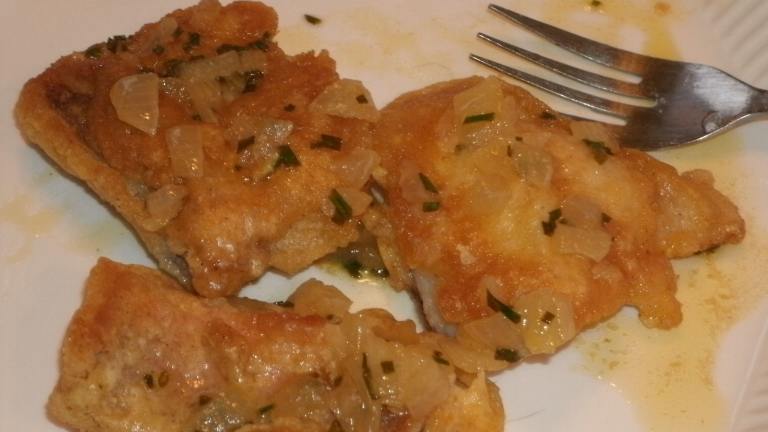 Ocean Perch With White- Wine Sauce created by Catnip46