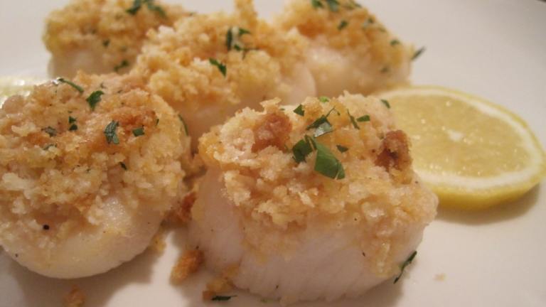 Jumbo Baked Diver Scallops Created by Lynn in MA
