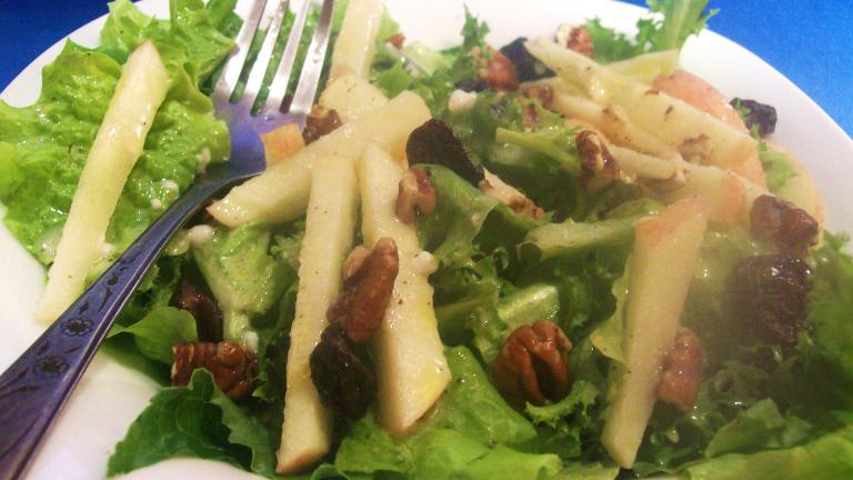 Apple, Dried Cherry, and Pecan Salad With Maple Dressing created by Sharon123