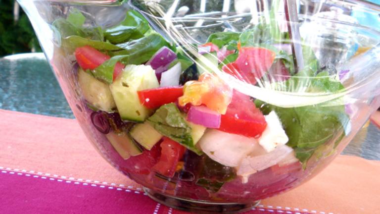 Tasty Greek Salad Created by Bergy