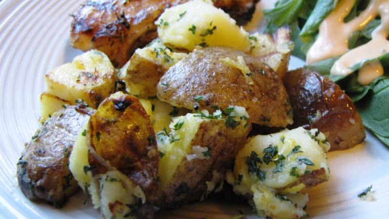 Grilled Lemon Garlic Potatoes Created by loof751