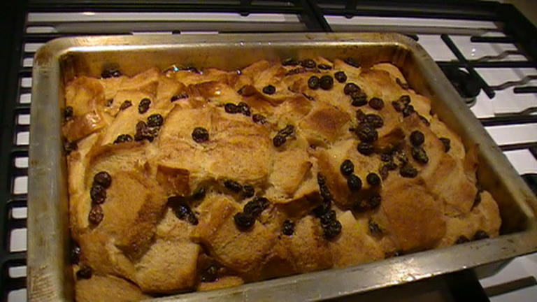 Easy Southern Bread Pudding Created by tennie1123