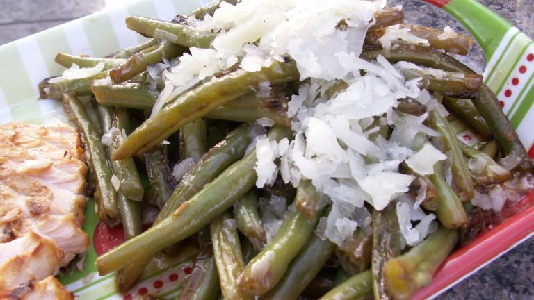 Garlic Green Beans With Manchego Created by januarybride 