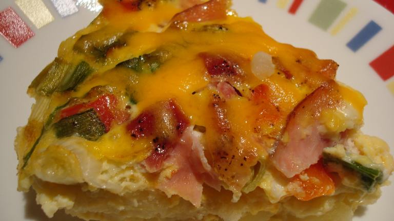 Potato, Ham & Cheese Bake Created by Starrynews