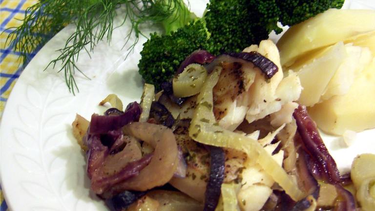Baked Cod Fish With Anise Created by Derf2440