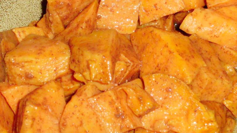 Healthy Fat-Free Glazed Baked Sweet Potatoes (Or Yams) Created by I Cant Believe Its 