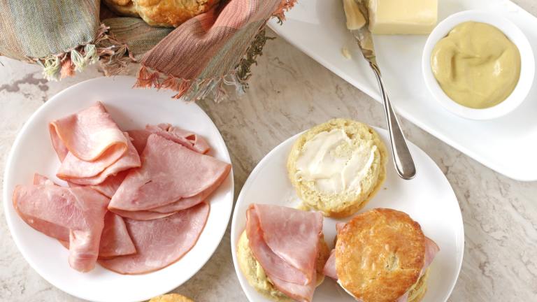 Country Ham on Biscuits Created by DeliciousAsItLooks