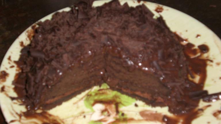 Decadent Chocolate Cake With Ganache Created by Alrette