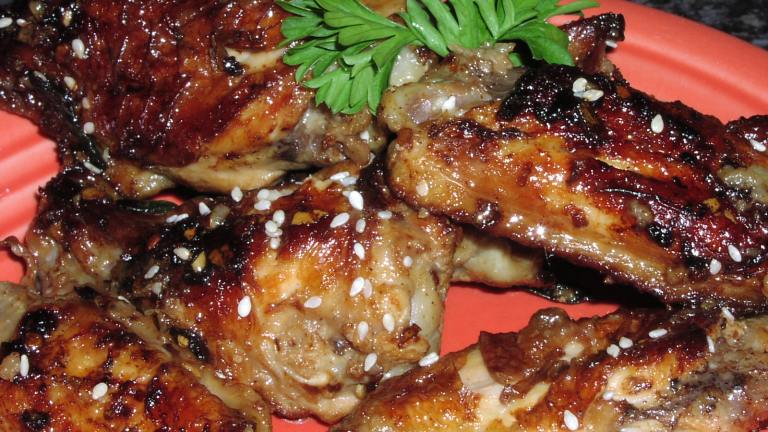 Soy Glazed Chinese Chicken Wings Created by teresas