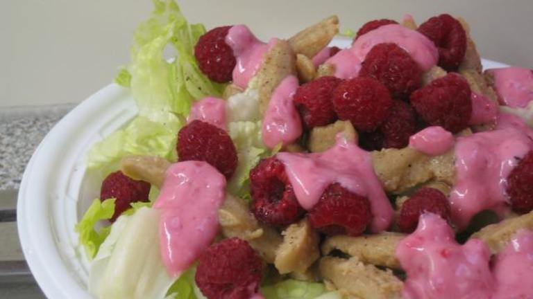 Raspberry Chicken Salad Created by brokenburner