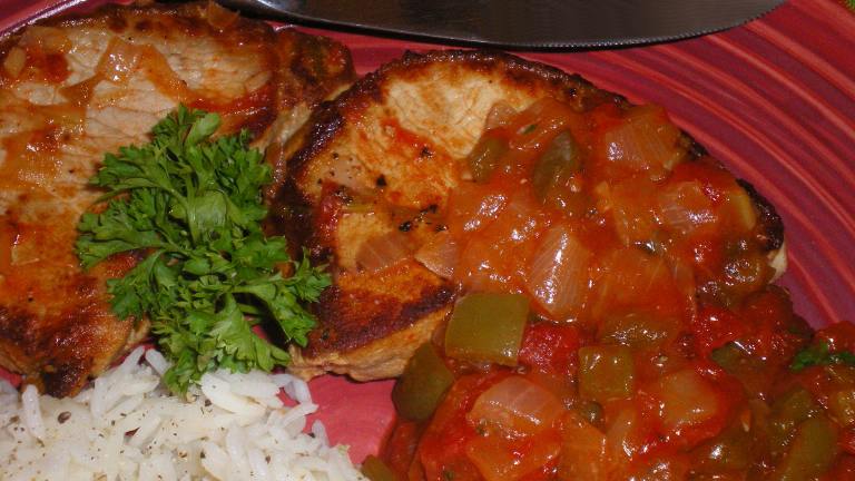 Bayou Pork Chops Created by Julie Bs Hive