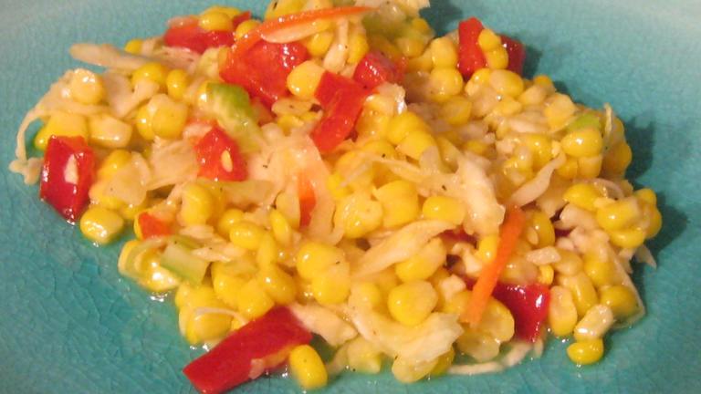 Summer Corn and Cabbage Salad Created by breezermom